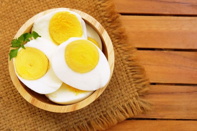 take boiled eggs to loose weight