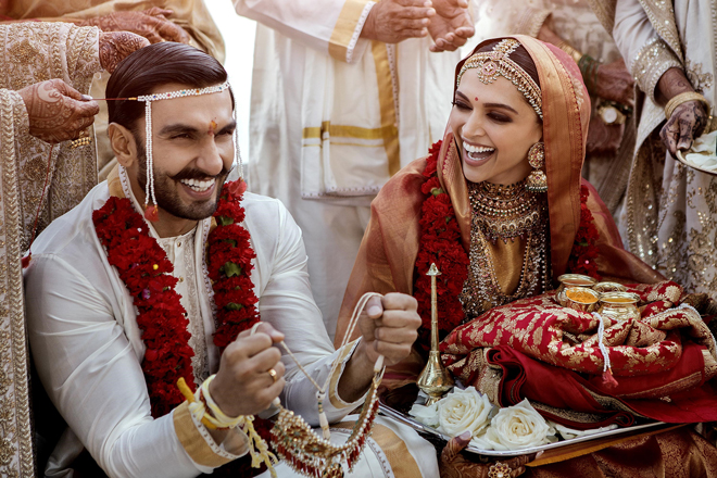 Deepika Padukone Ranveer Singh Wedding pics reveal