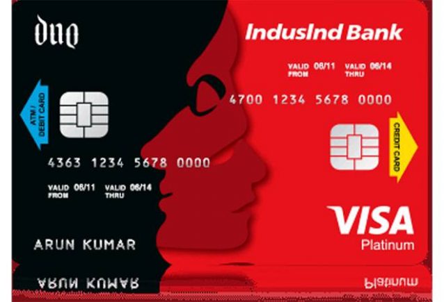 indusnd bank launches debit cum credit card