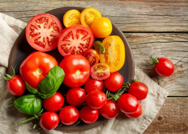 tomato benefit in blood pressure