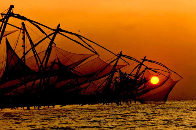 sunset point kanyakumari